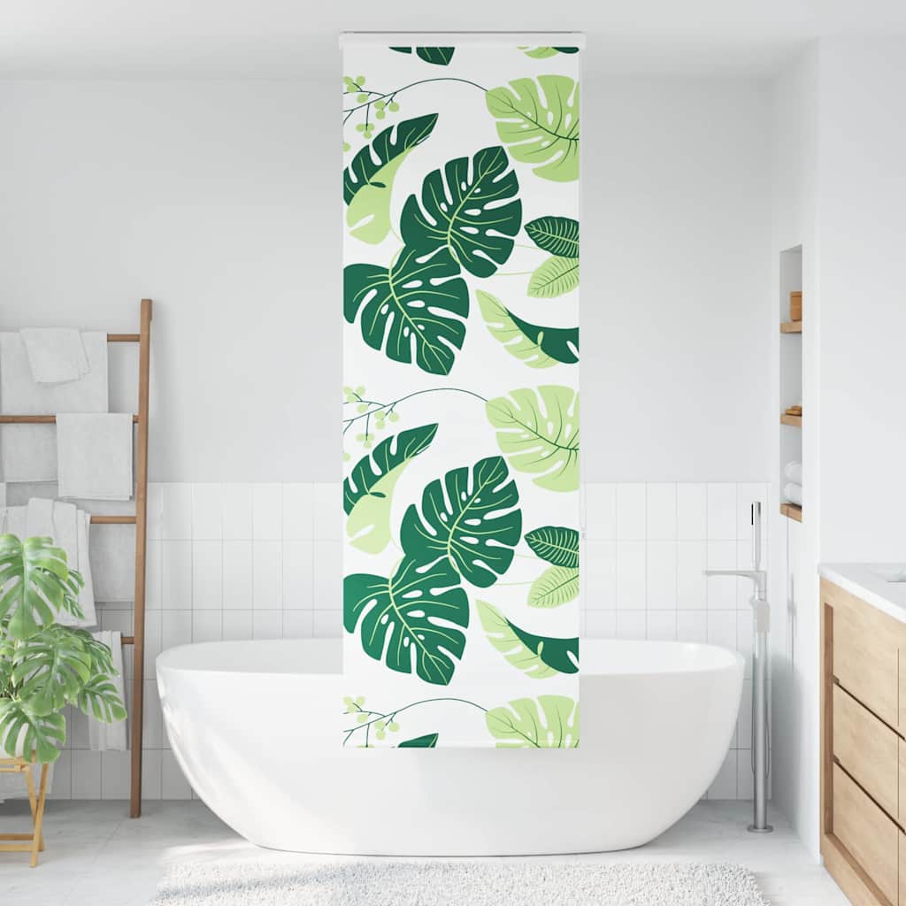 Shower Roller Blind with Cassette 60x240 cm Fabric Width 56 cm