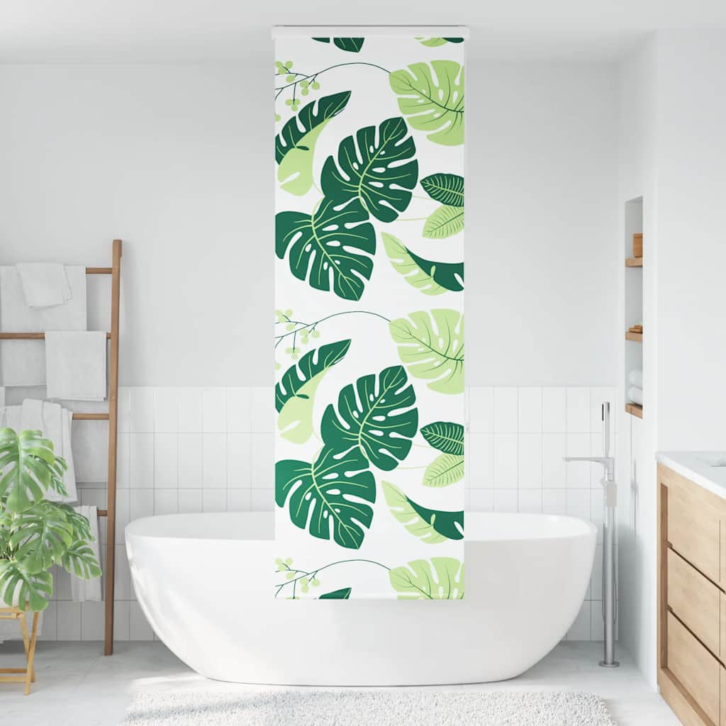Shower Roller Blind with Cassette 70x240 cm Fabric Width 66 cm