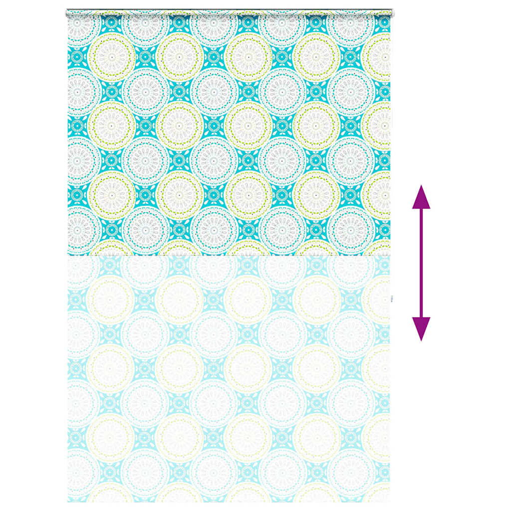 Shower Roller Blind with Cassette 160x240 cm Fabric Width 156 cm