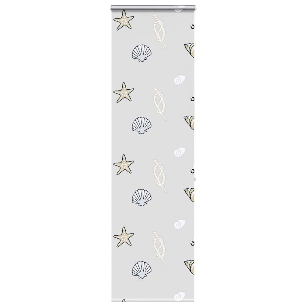 Shower Roller Blind with Cassette 60x240 cm Fabric Width 56 cm