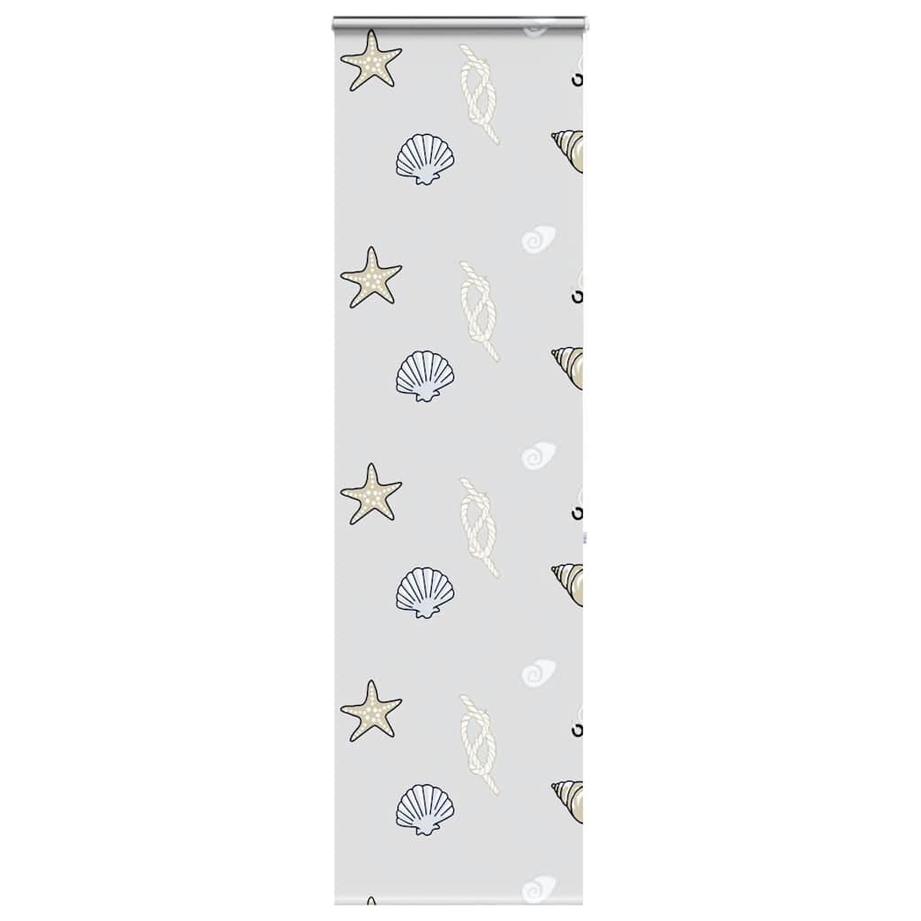 Shower Roller Blind with Cassette 80x240 cm Fabric Width 76 cm