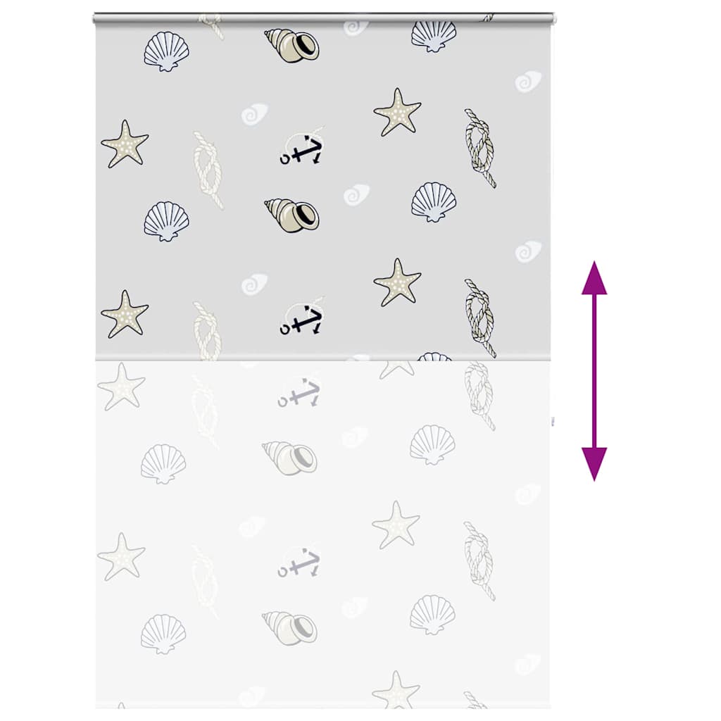 Shower Roller Blind with Cassette 160x240 cm Fabric Width 156 cm