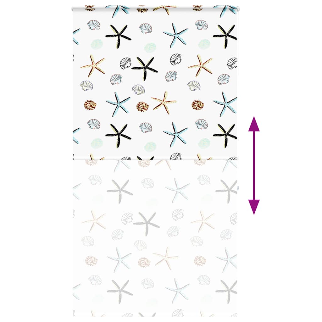 Shower Roller Blind with Cassette 140x240 cm Fabric Width 136 cm