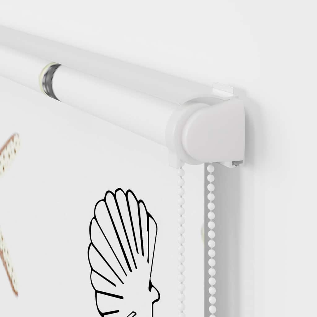 Shower Roller Blind with Cassette 140x240 cm Fabric Width 136 cm