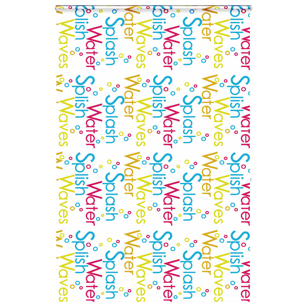 Shower Roller Blind with Cassette 150x240 cm Fabric Width 146 cm