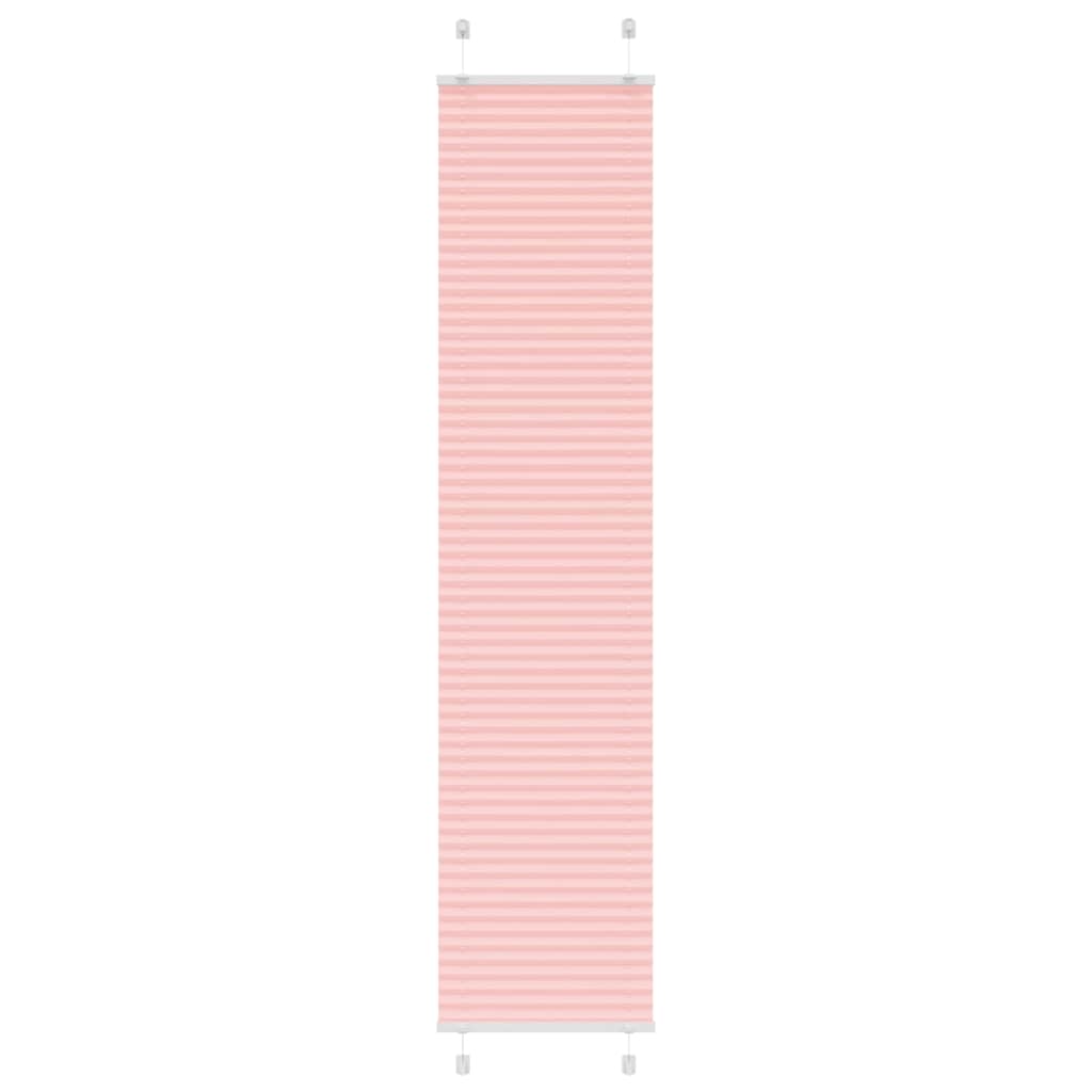 Pleated Blind Pink 45x200 cm Fabric Width 44.4 cm Polyester