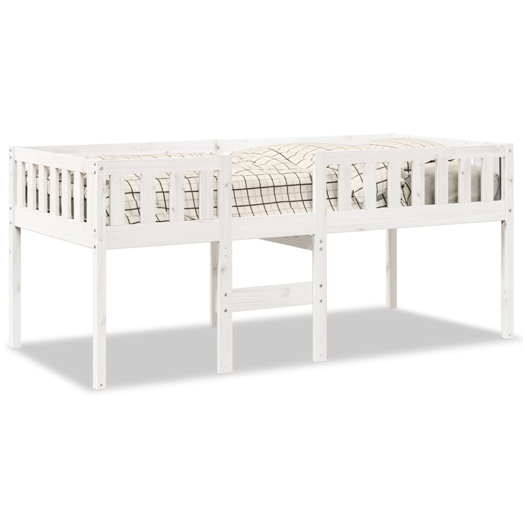 Children's Bed without Mattress White 90x190 cm Solid Wood Pine