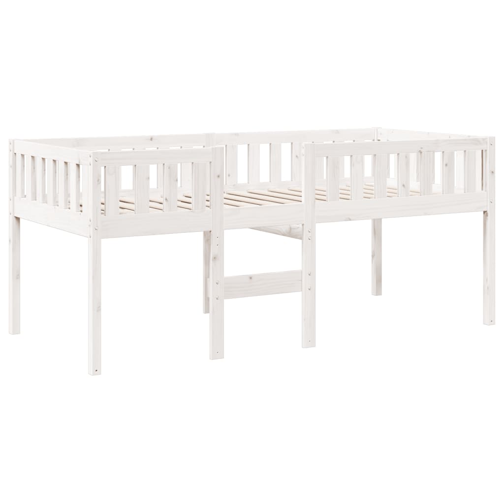 Children's Bed without Mattress White 90x190 cm Solid Wood Pine
