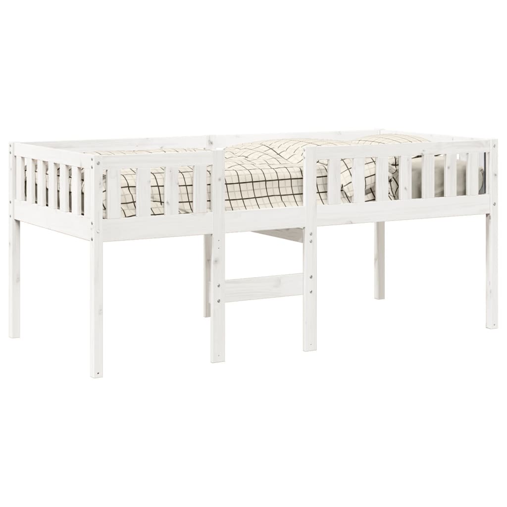 Children's Bed without Mattress White 90x190 cm Solid Wood Pine