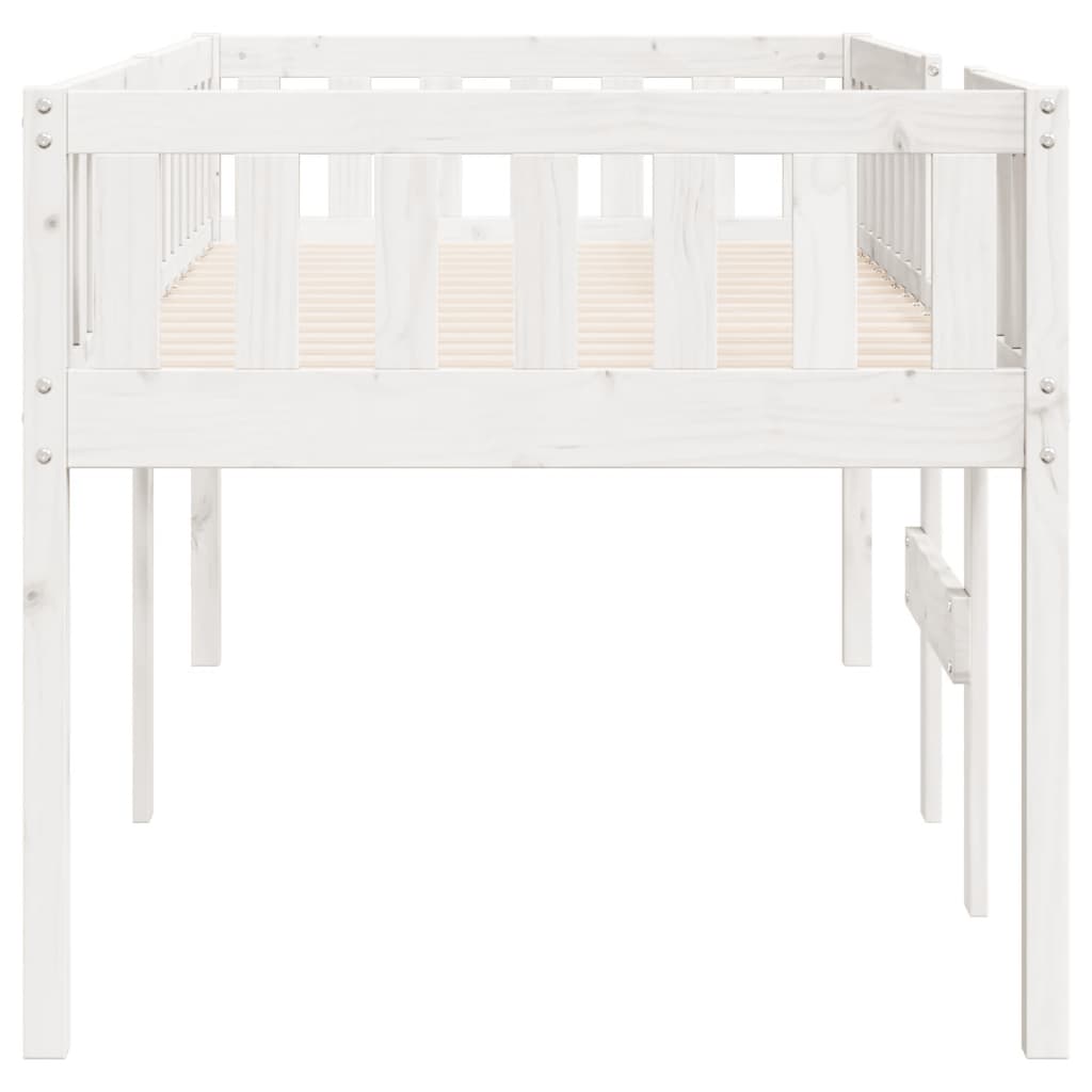 Children's Bed without Mattress White 90x190 cm Solid Wood Pine