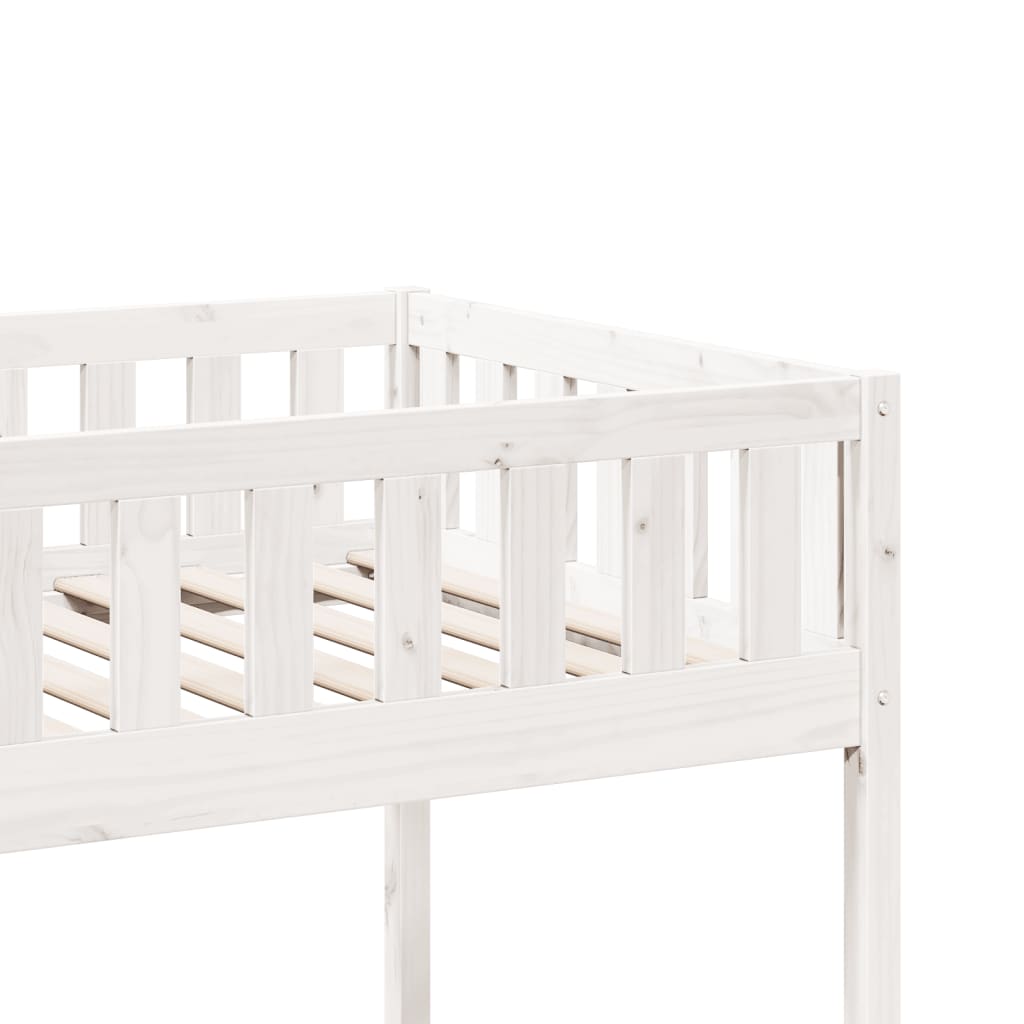 Children's Bed without Mattress White 90x190 cm Solid Wood Pine