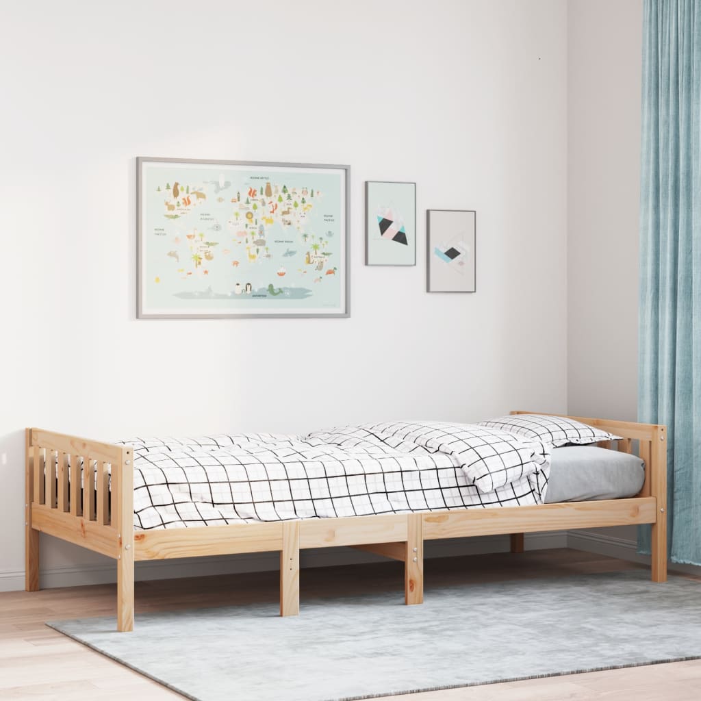 Children's Bed without Mattress 80x200 cm Solid Wood Pine