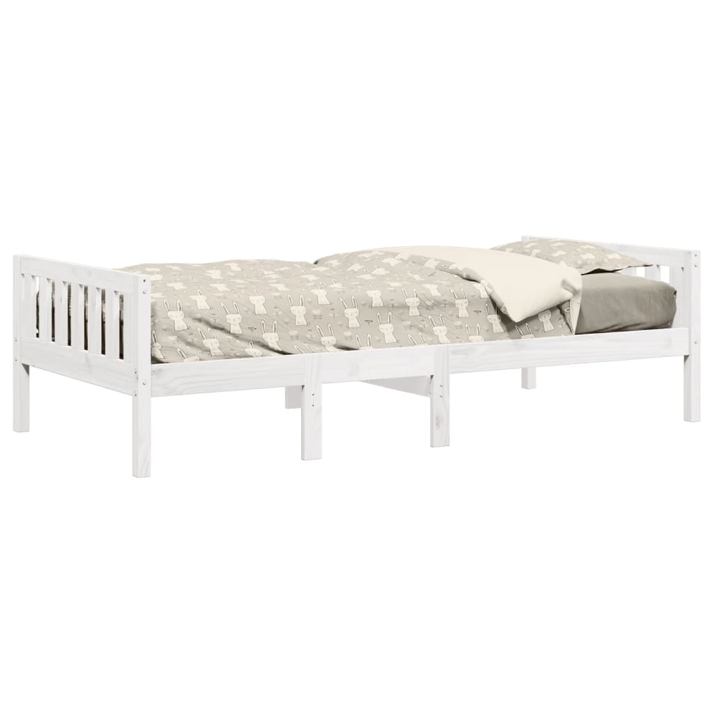 Children's Bed without Mattress White 80x200 cm Solid Wood Pine