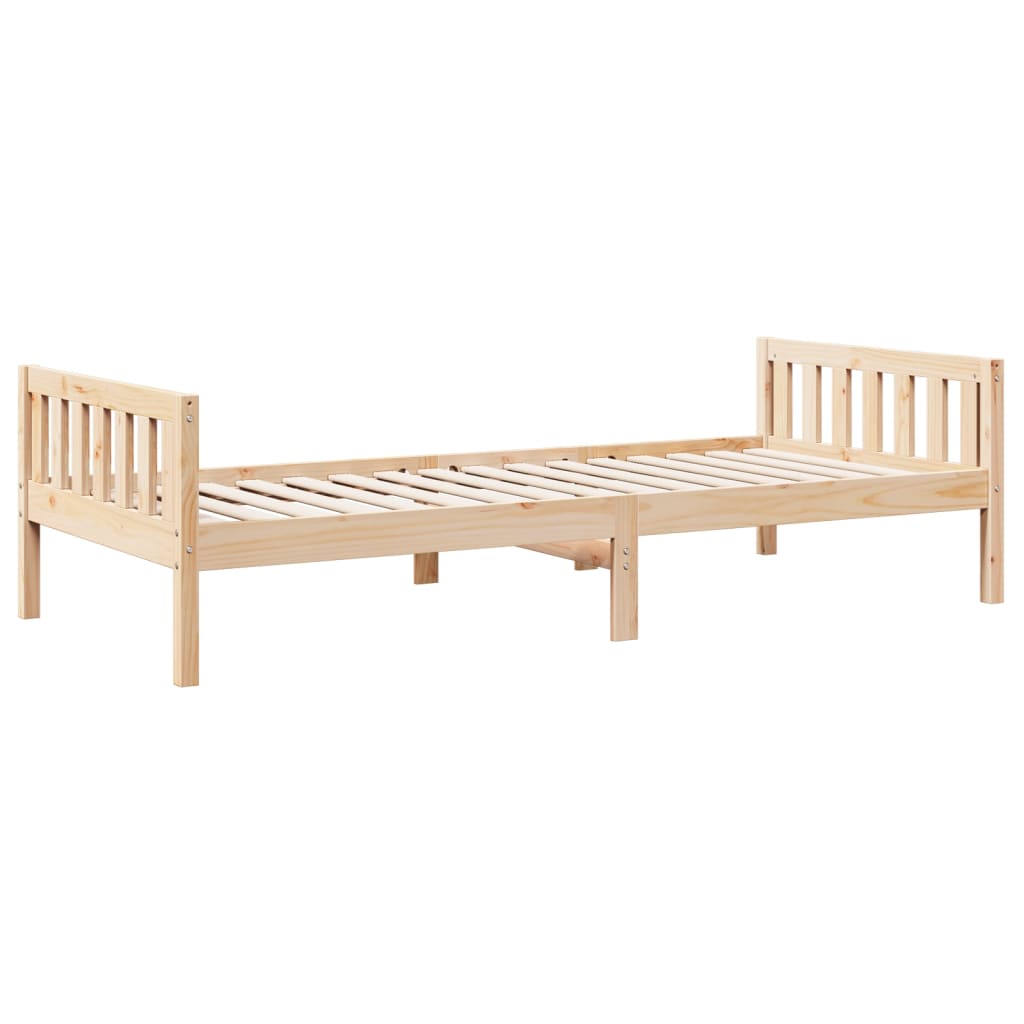 Children's Bed without Mattress 90x200 cm Solid Wood Pine