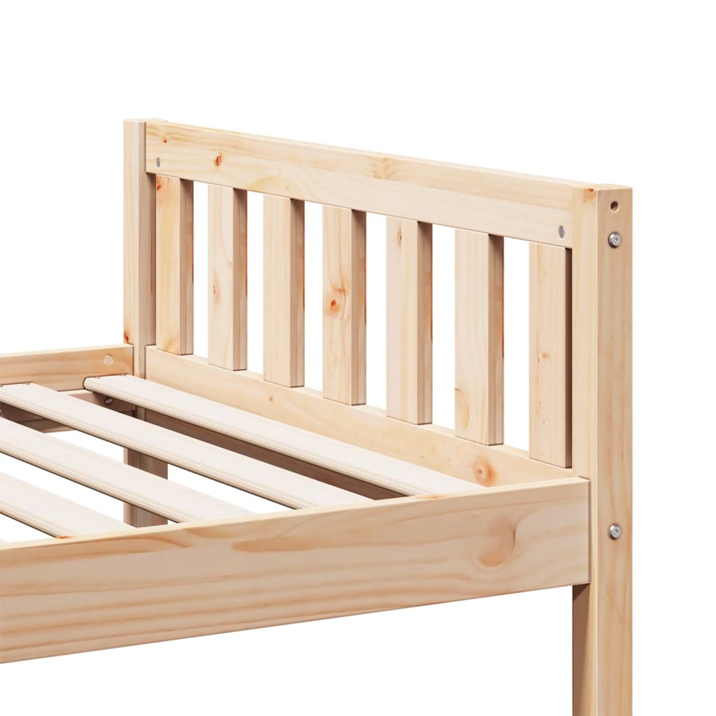 Children's Bed without Mattress 90x200 cm Solid Wood Pine