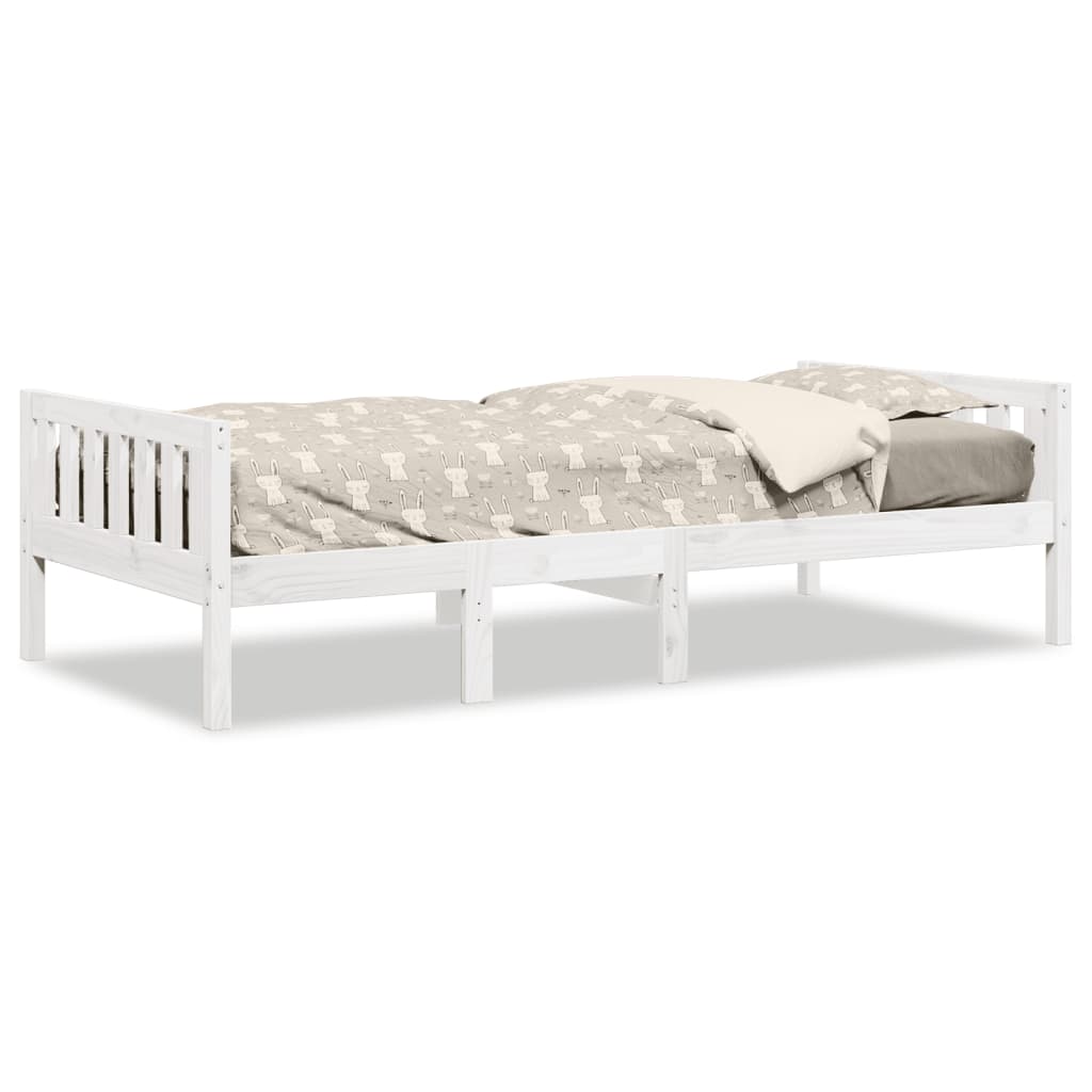 Children's Bed without Mattress White 90x200 cm Solid Wood Pine