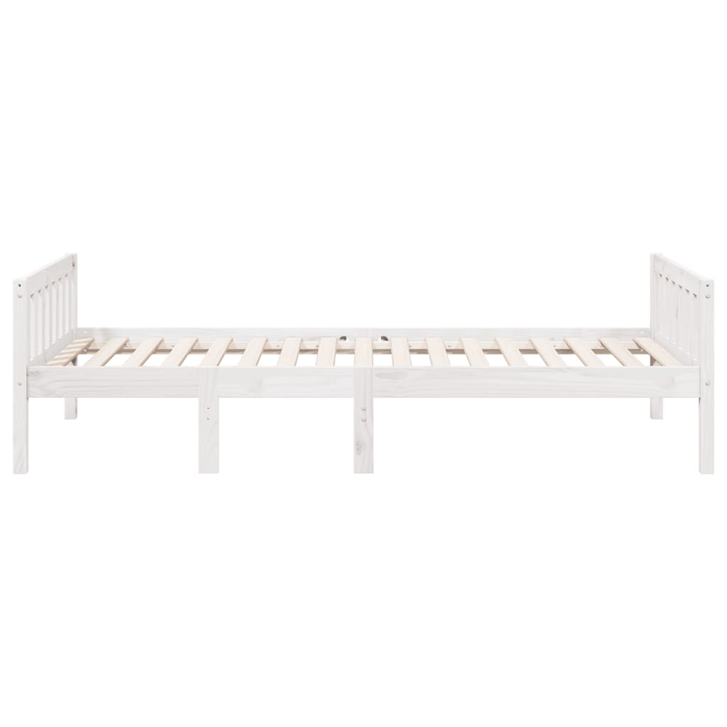 Children's Bed without Mattress White 90x200 cm Solid Wood Pine