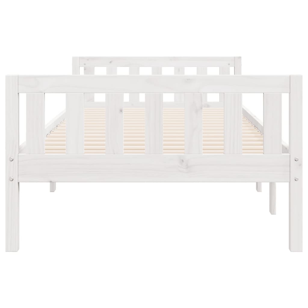 Children's Bed without Mattress White 90x190 cm Solid Wood Pine
