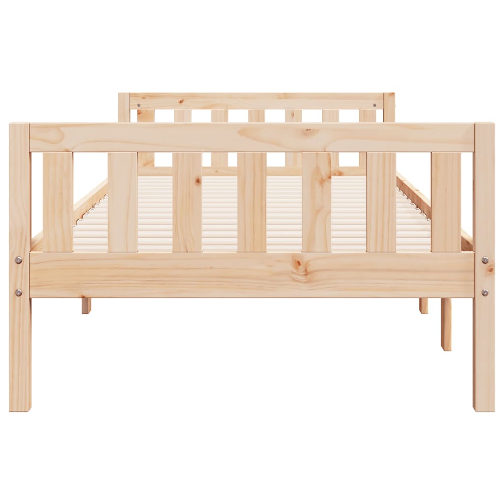 Children's Bed without Mattress 75x190 cm Solid Wood Pine