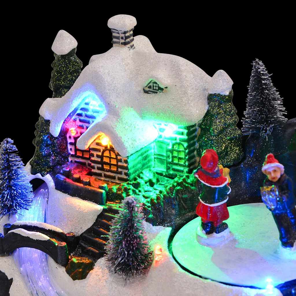 Christmas Tabletop Multicolour 16 x 11.5 x 13 cm Plastic