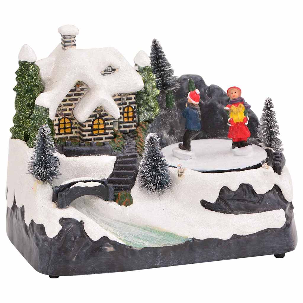 Christmas Tabletop Multicolour 16 x 11.5 x 13 cm Plastic