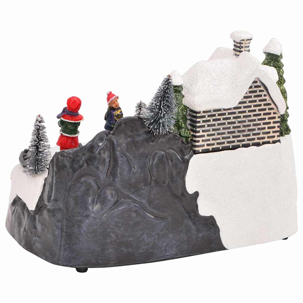 Christmas Tabletop Multicolour 16 x 11.5 x 13 cm Plastic