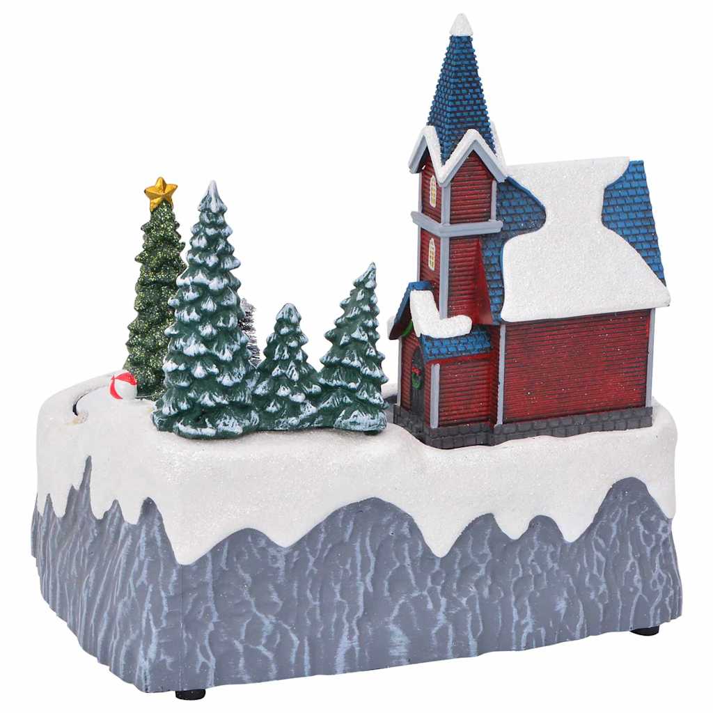 Christmas Village Decoration Multicolour 20.5 x 17 x 21 cm
