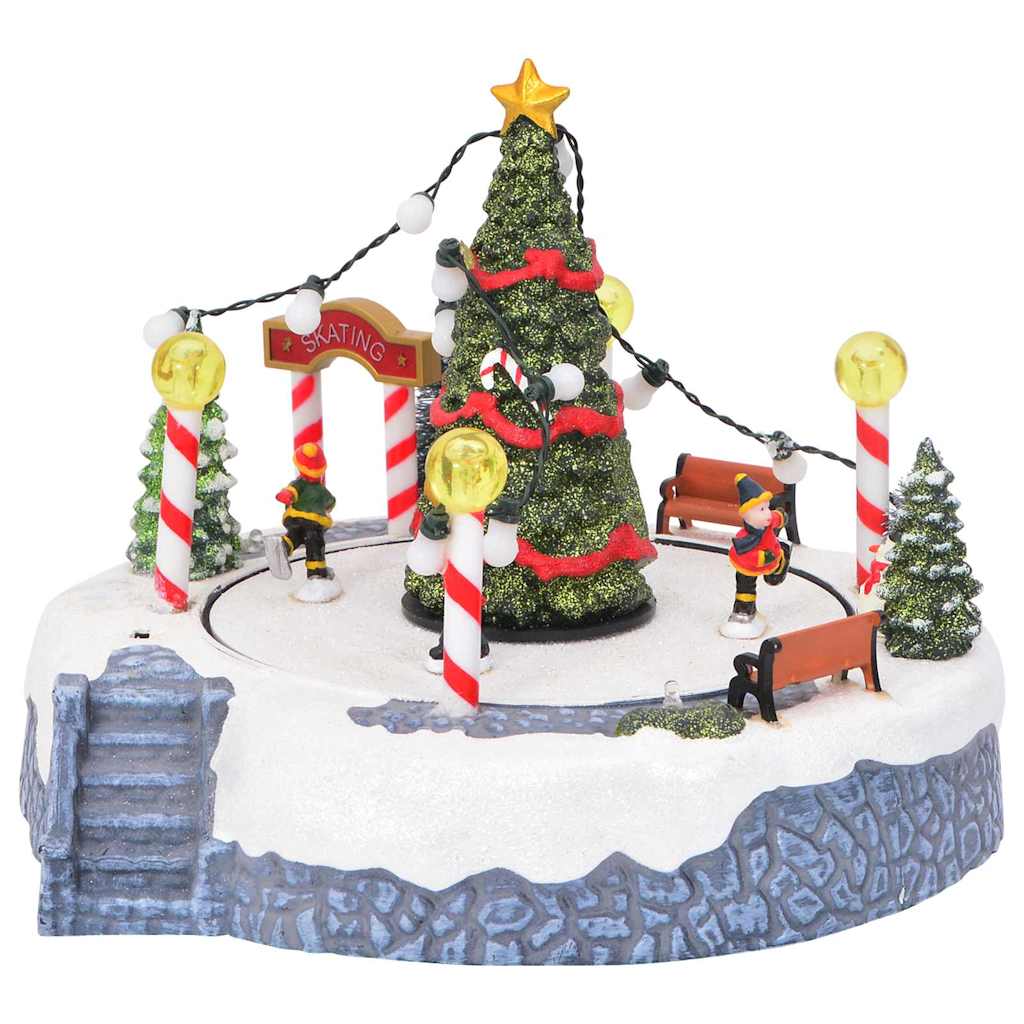 Christmas Village Decoration Multicolour 22 x 21.5 x 17 cm