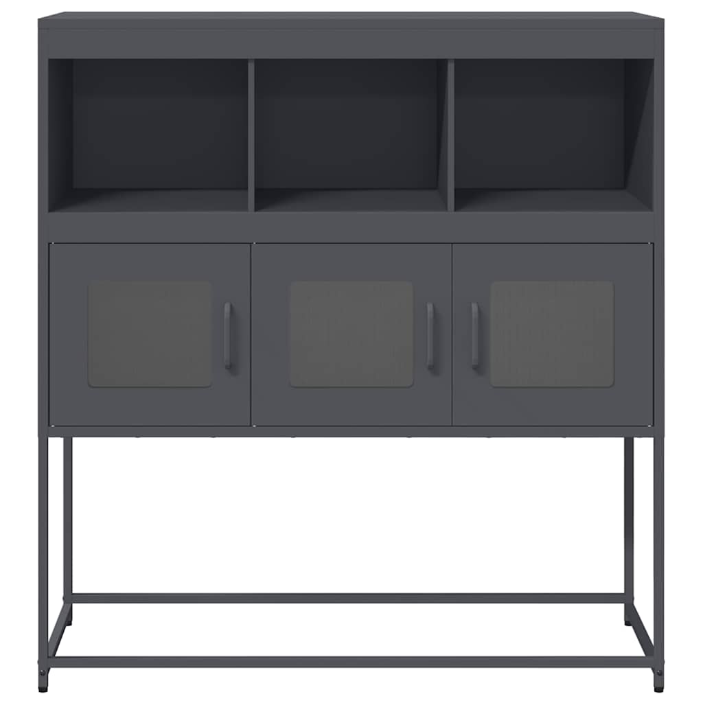 Sideboard Anthracite 100.5x39x107 cm Cold-rolled Steel