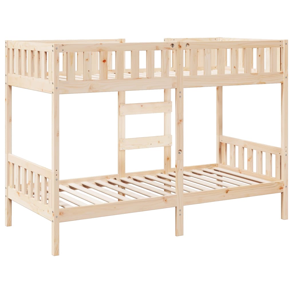 Bunk Bed 80x200 cm Solid Wood Pine