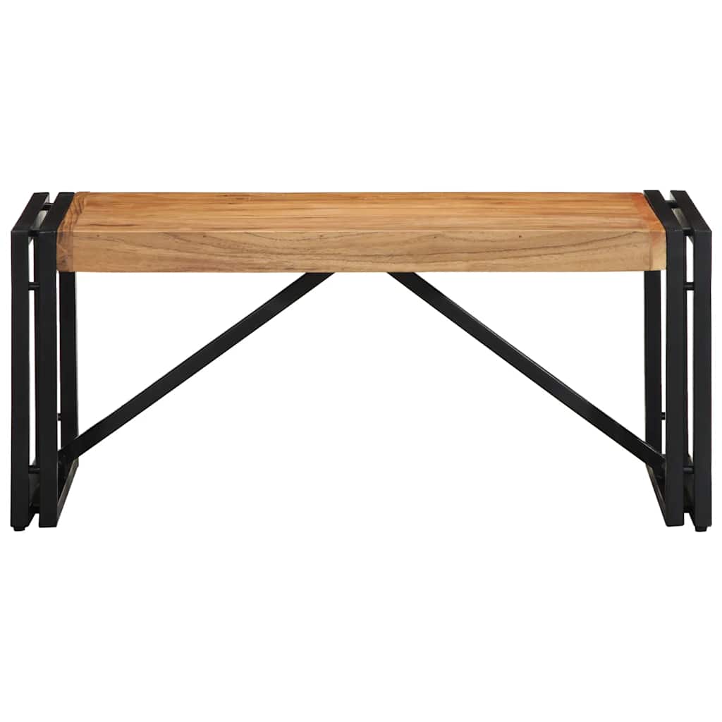 Coffee Table 80x40x35 cm Solid Wood Acacia