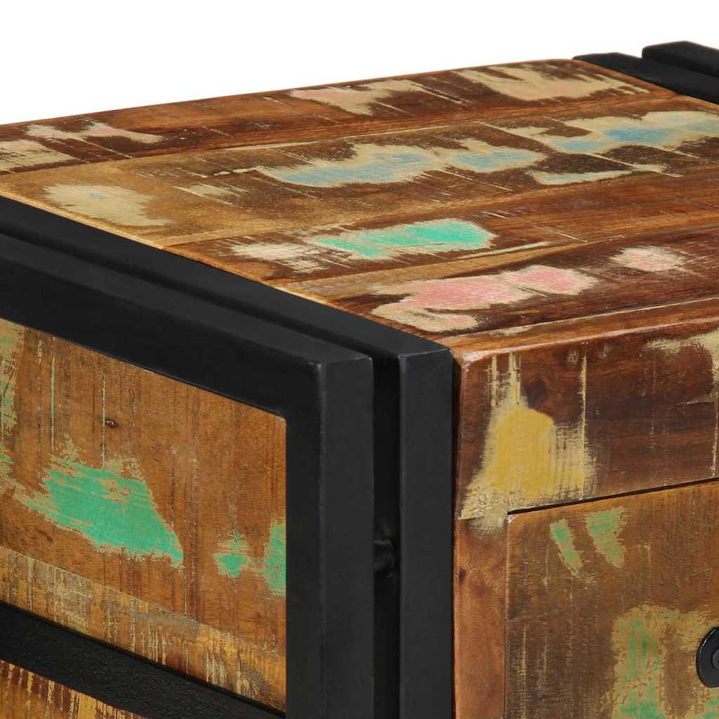 Bedside Cabinet with Drawer Multicolour 40 x 35 x 50 cm