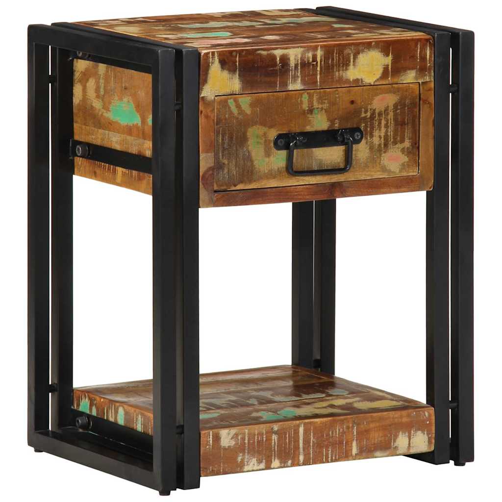 Bedside Cabinet with Drawer 2 pcs Multicolour 40 x 35 x 50 cm
