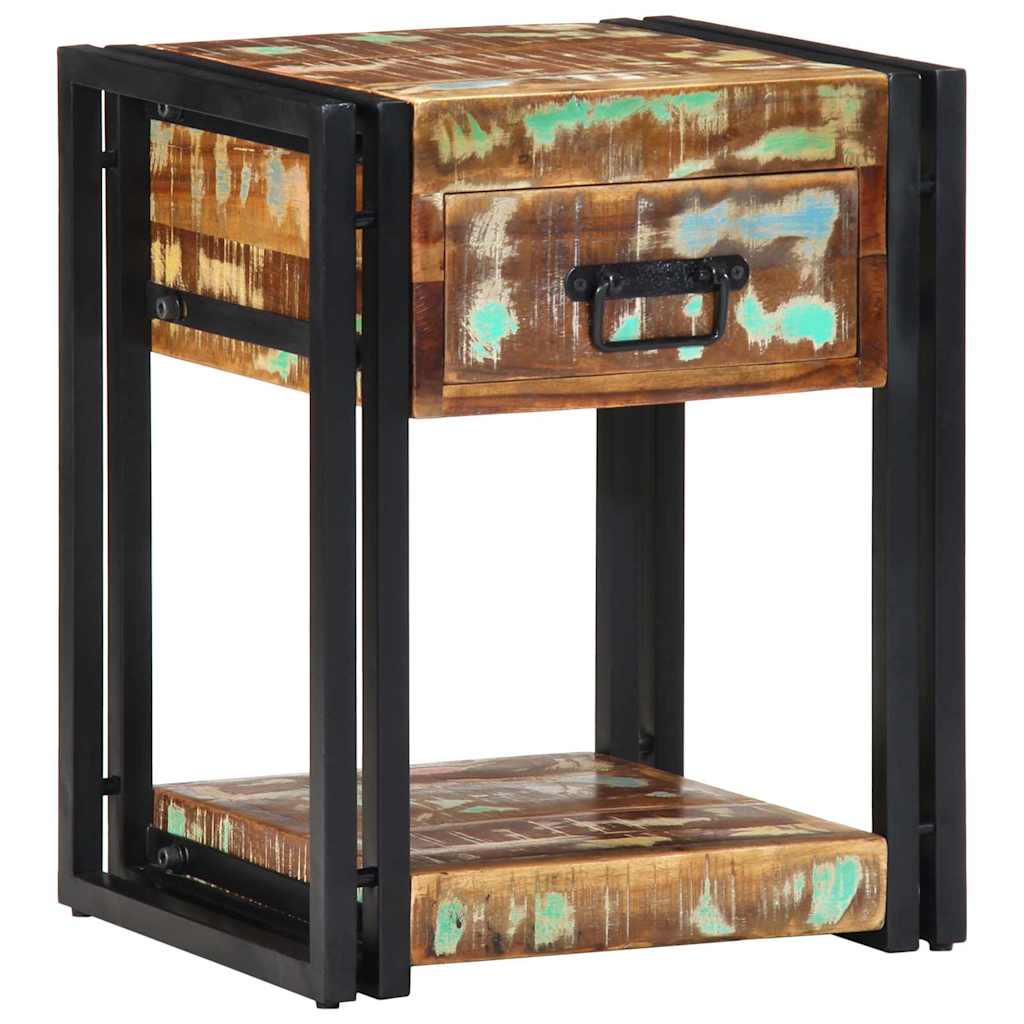 Bedside Cabinet with Drawer 2 pcs Multicolour 40 x 35 x 50 cm