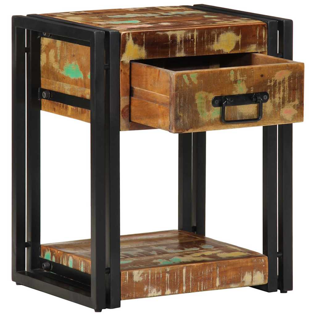 Bedside Cabinet with Drawer 2 pcs Multicolour 40 x 35 x 50 cm