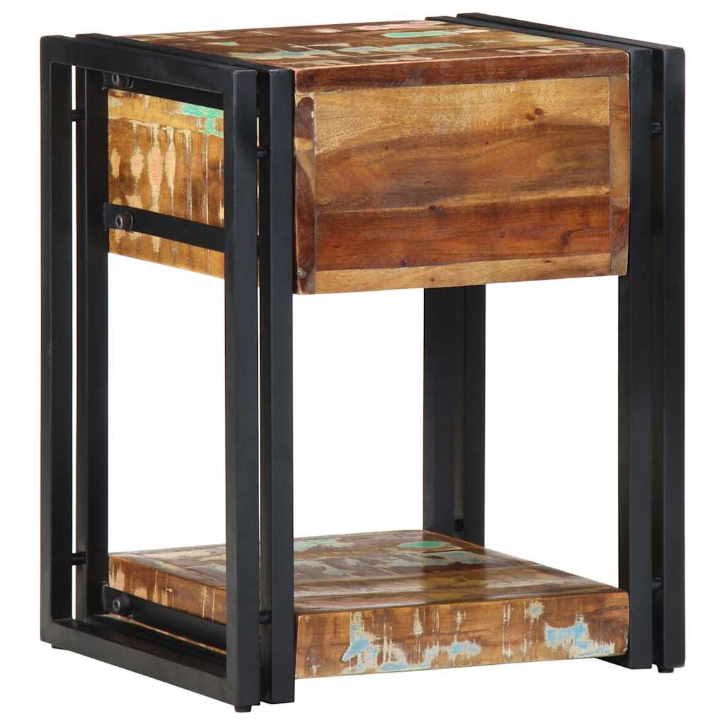 Bedside Cabinet with Drawer 2 pcs Multicolour 40 x 35 x 50 cm
