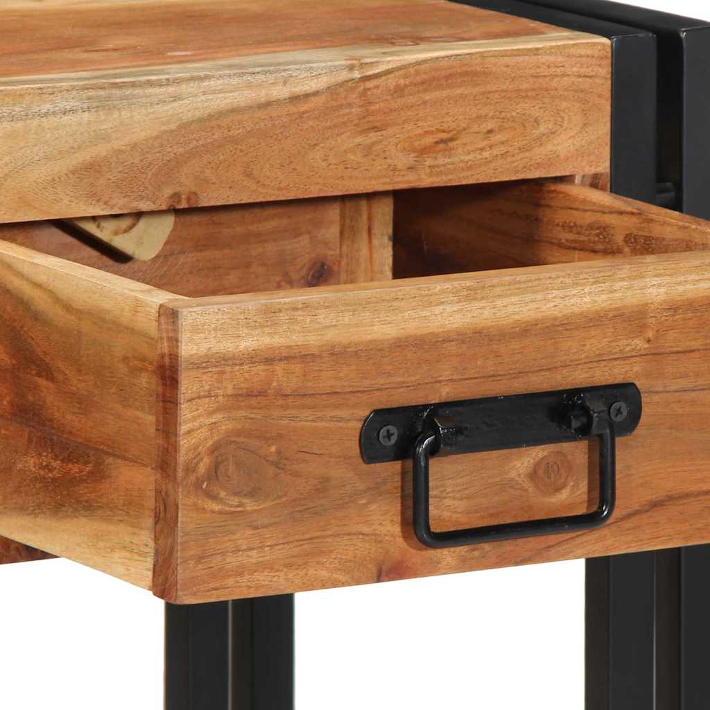 Bedside Cabinet Brown 40 x 35 x 50 cm Solid acacia wood