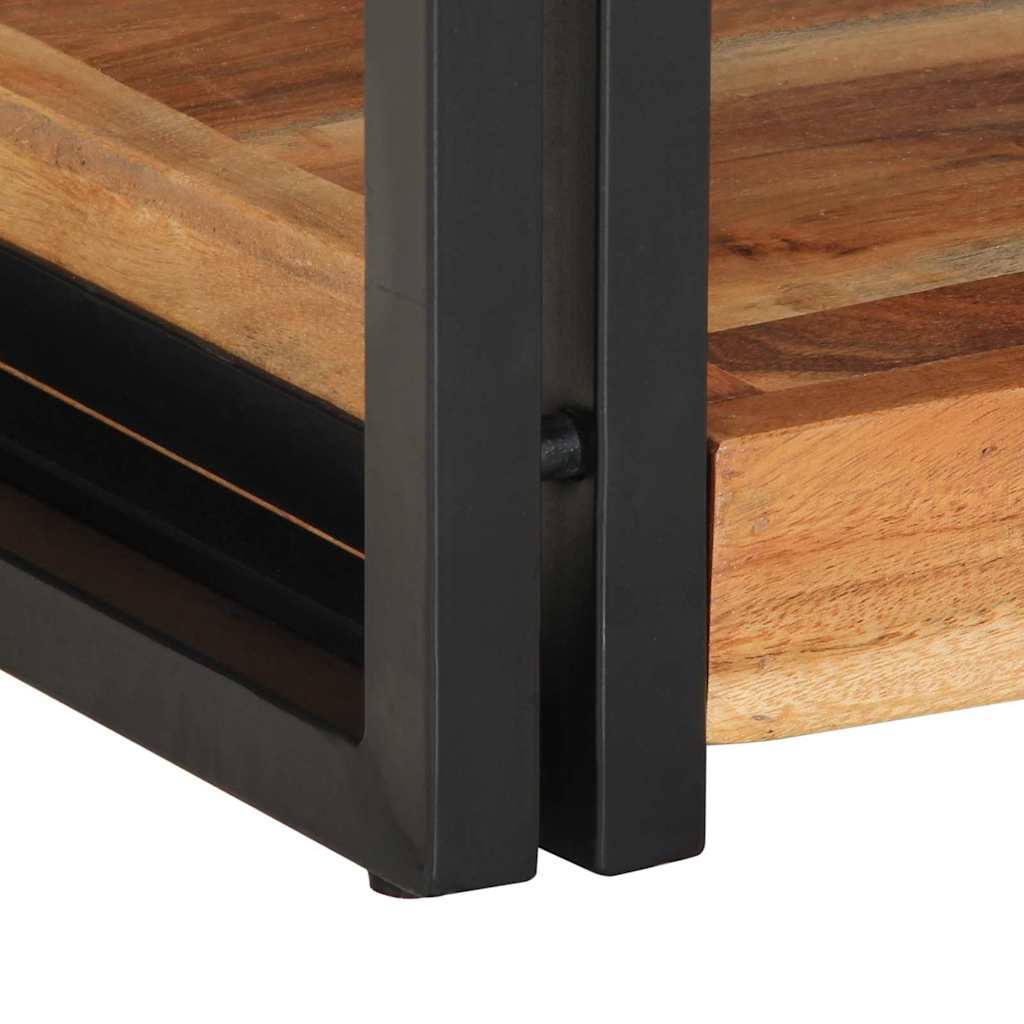 Bedside Cabinet 2 pcs Brown 40 x 35 x 50 cm Solid acacia wood