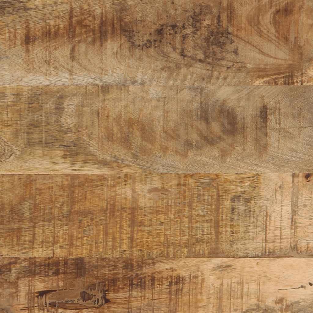 Bedside Cabinets 2 pcs 40x40x50 cm Solid Rough Wood Mango