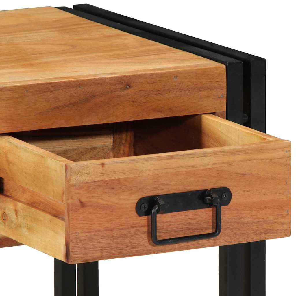 Bedside Cabinet 2 pcs Brown 40 x 40 x 50 cm Solid acacia wood