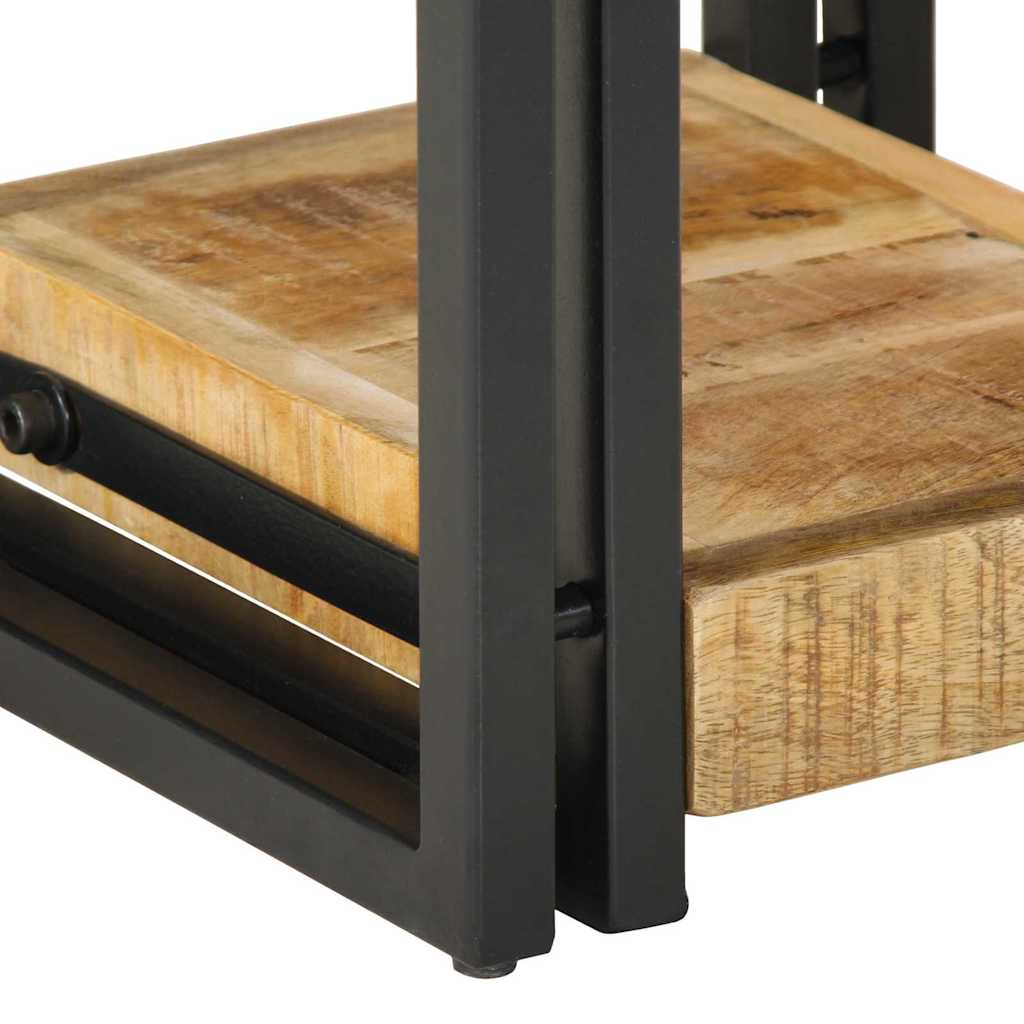 Bedside Cabinet 2 pcs Brown 30 x 30 x 40 cm Solid mango wood