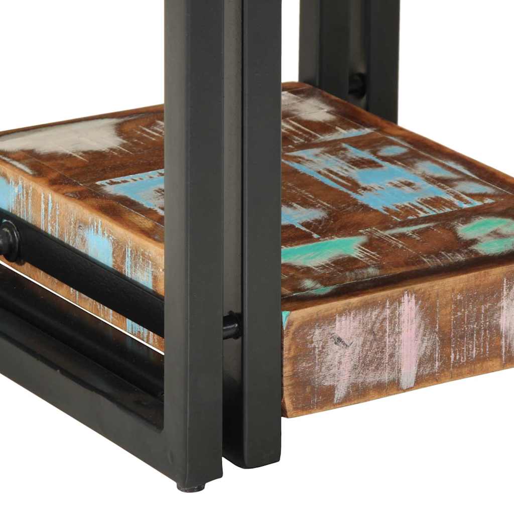 Bedside Cabinet with Drawer 2 pcs Multicolour 30 x 30 x 40 cm