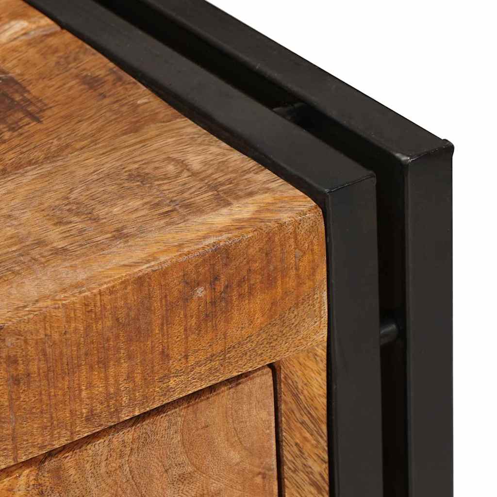 Sideboard with Drawer Brown 66 x 33 x 70 cm Solid mango wood