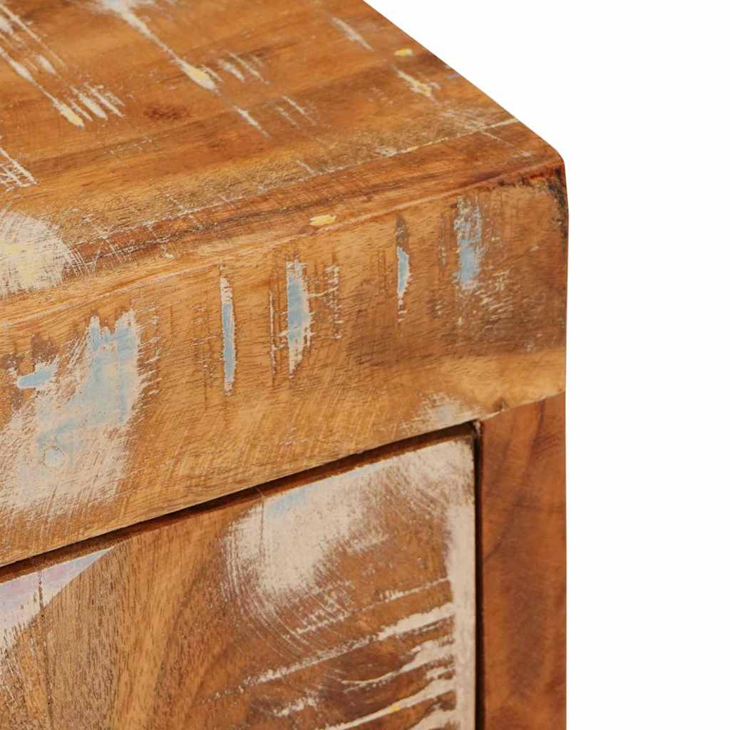 Bedside Table Brown 35 x 33 x 48 cm Solid Wood Reclaimed