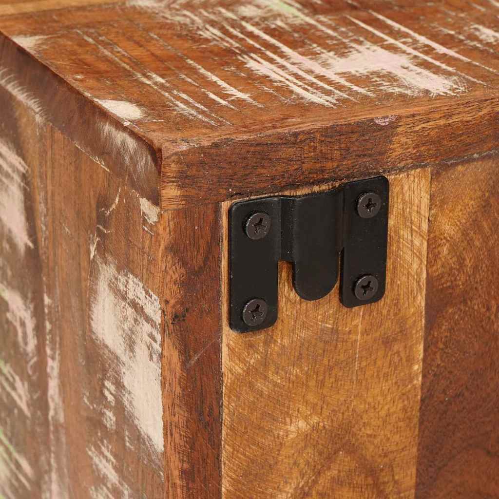 Bedside Table Brown 35 x 33 x 48 cm Solid Wood Reclaimed