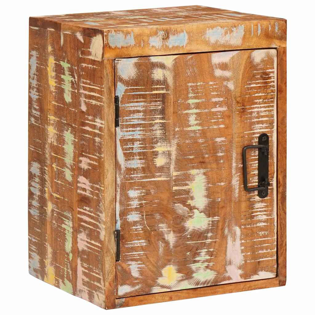 Bedside Table 2 pcs Brown 35 x 33 x 48 cm Solid Wood Reclaimed