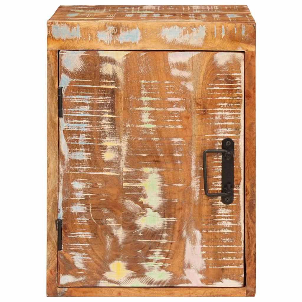 Bedside Table 2 pcs Brown 35 x 33 x 48 cm Solid Wood Reclaimed