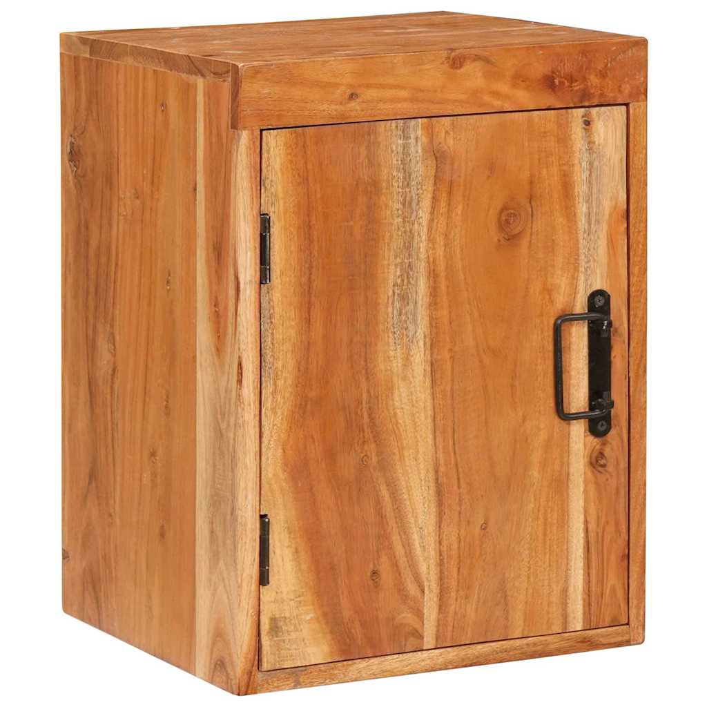 Bedside Table 2 pcs Brown 35 x 33 x 48 cm Solid Wood Acacia