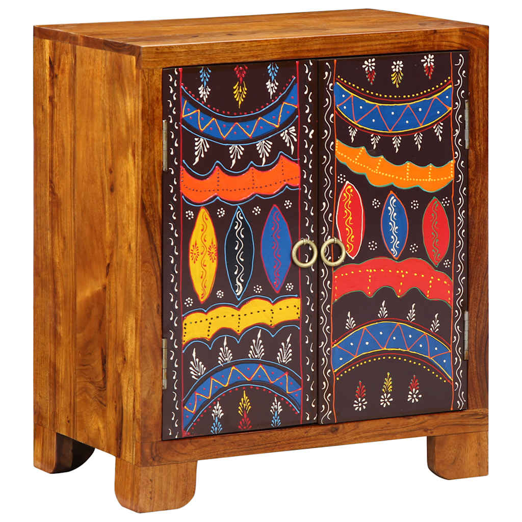 Sideboard Multicolour 50x35x60 Solid Wood Acacia