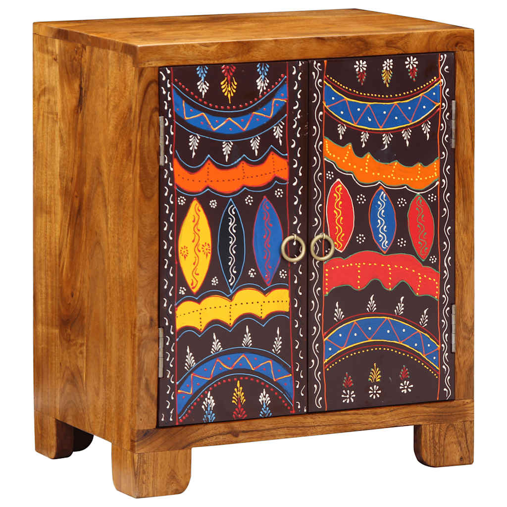 Sideboard Multicolour 50x35x60 Solid Wood Acacia